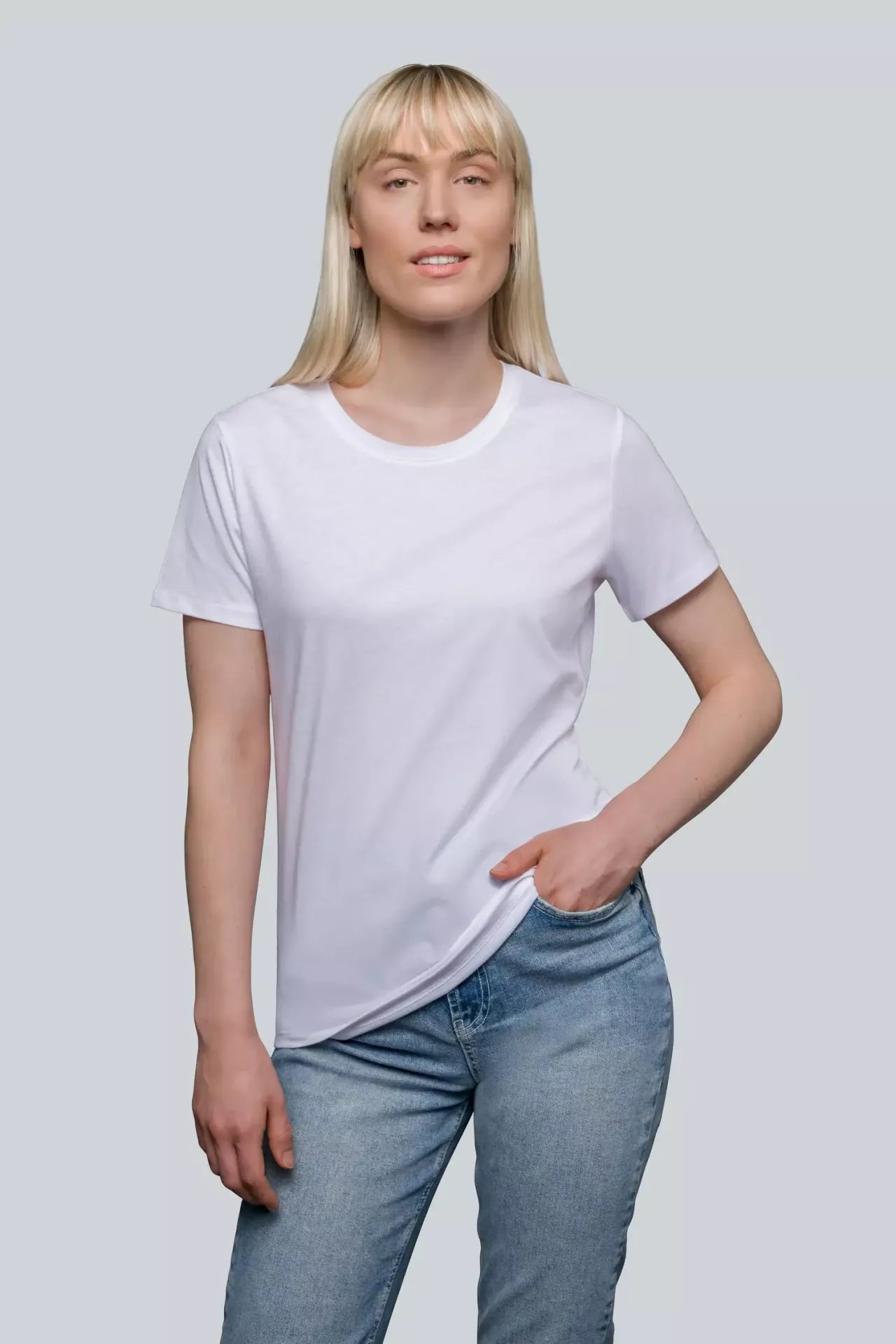 Damen Luxury Tees Individuell bestickt (zzgl. Stickerei)