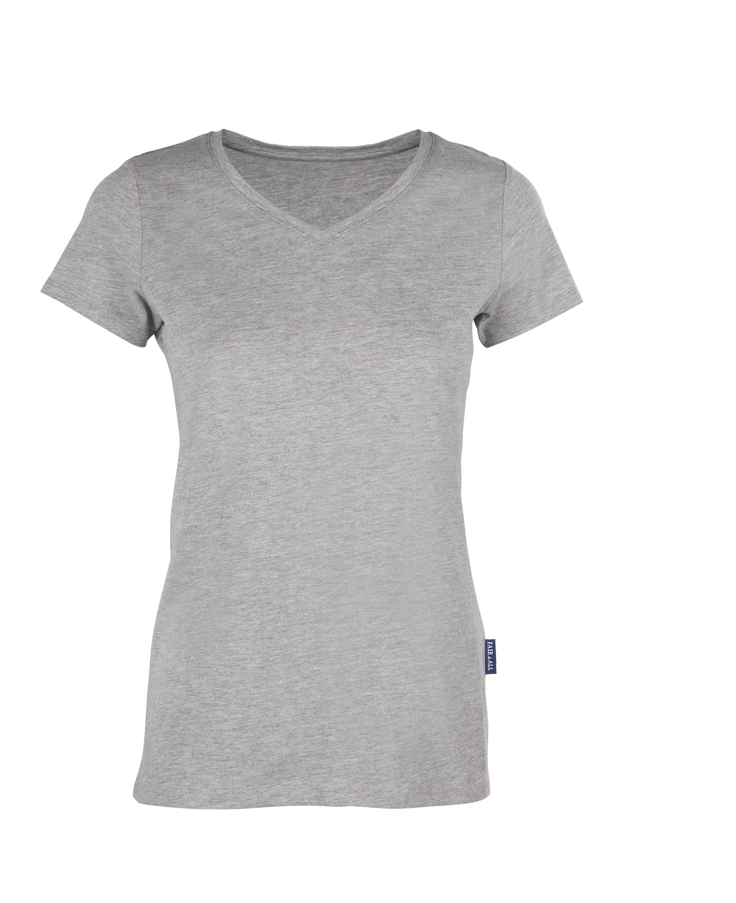 Damen Luxury V-Neck Tees Individuell bestickt (zzgl. Stickerei)