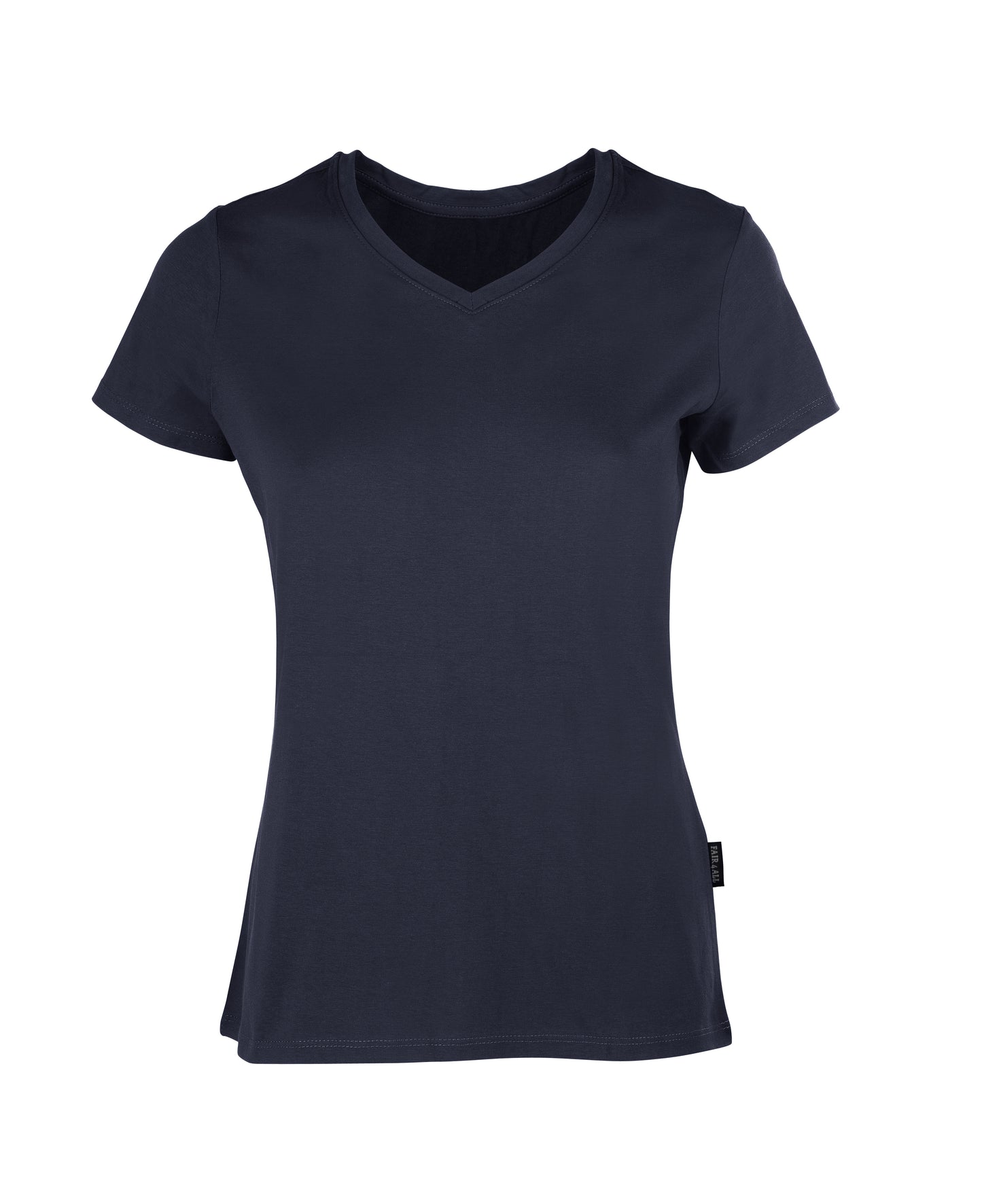 Damen Luxury V-Neck Tees Individuell bestickt (zzgl. Stickerei)
