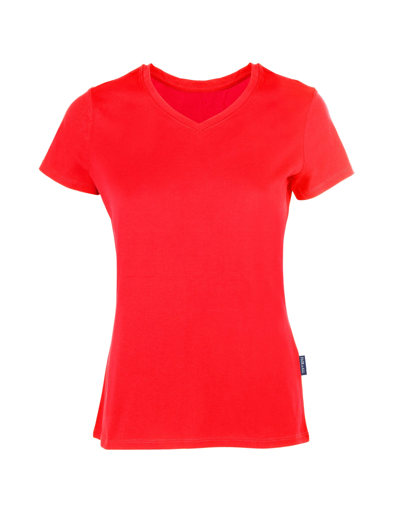 Damen Luxury V-Neck Tees Individuell bestickt (zzgl. Stickerei)