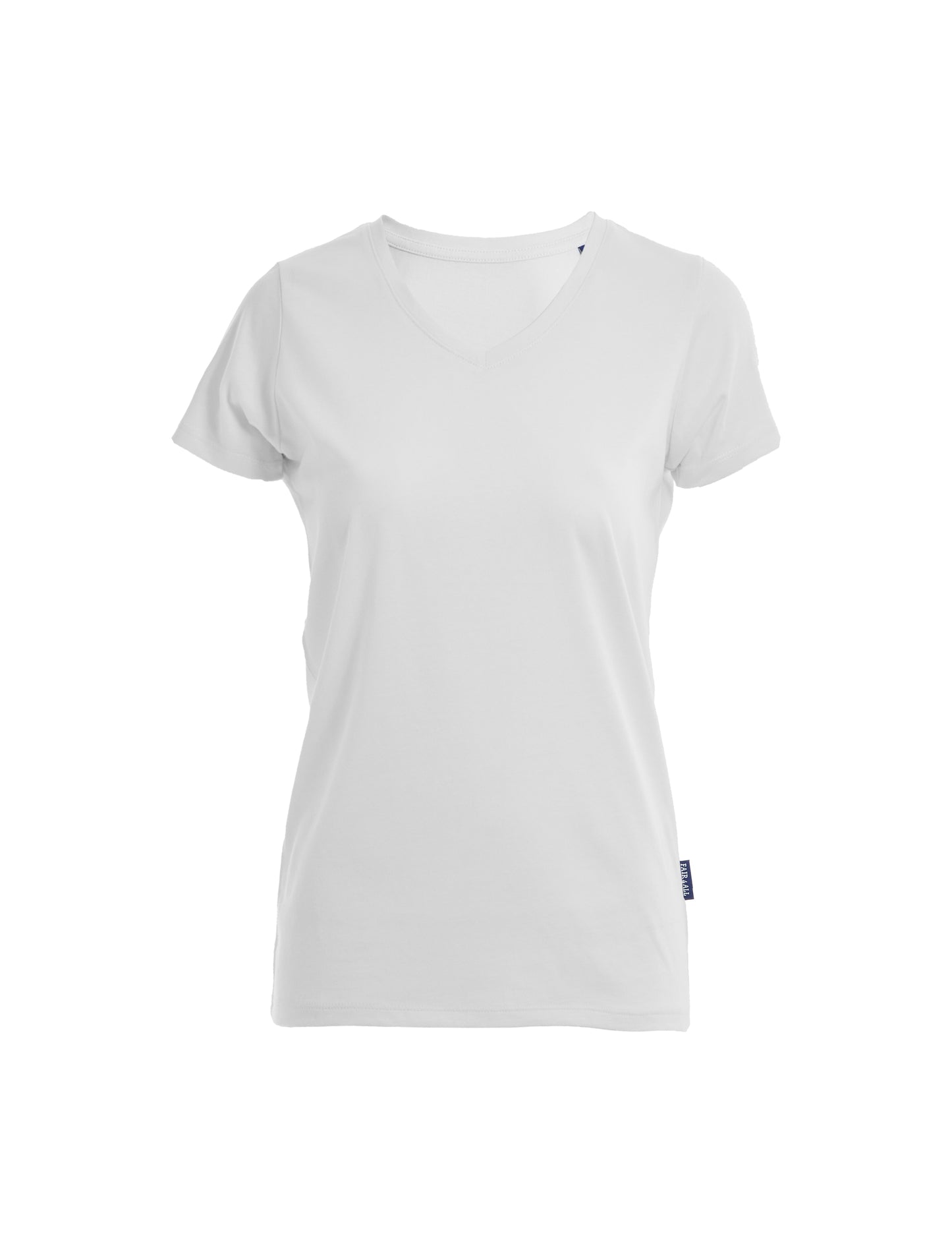 Damen Luxury V-Neck Tees Individuell bestickt (zzgl. Stickerei)
